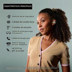 Sony LinkBuds Clip Auriculares verdaderamente inalámbricos de oreja abierta