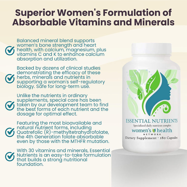 Women's Health Network Essential Nutrients El Suplemento Nutric...