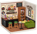 Rolife - Set de construcción de casa de plástico en miniatura de bricolaje con LED, juguetes de juego adecuados para figuras mini, juguetes de construcción, kit de diorama, regalos para adolescentes y