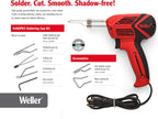 Weller Kit Universal de Pistola para Soldar Genuino 140W/100W 120V | 9400PKS