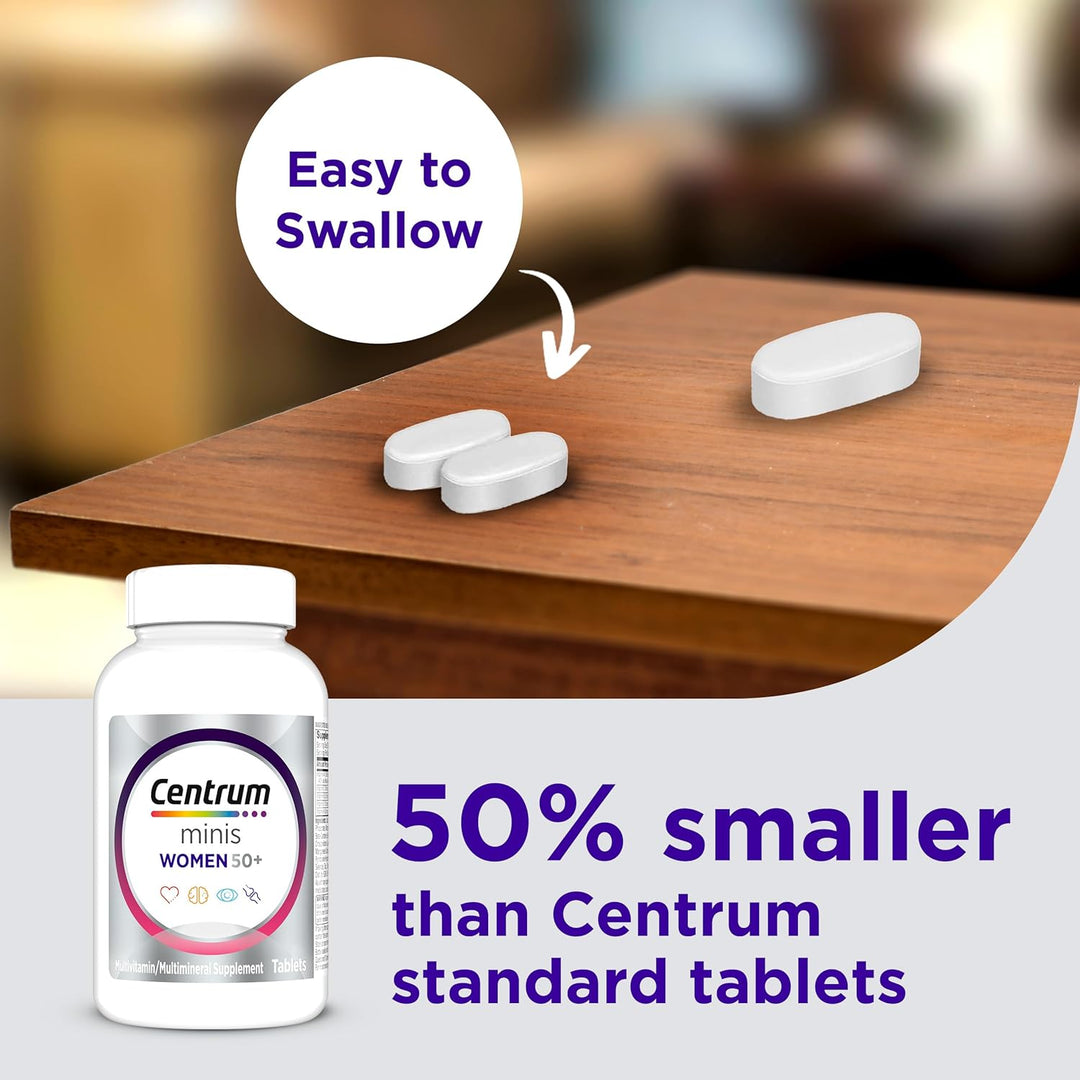 Centrum Minis Silver Multivitamínico para mujer 50 Plus