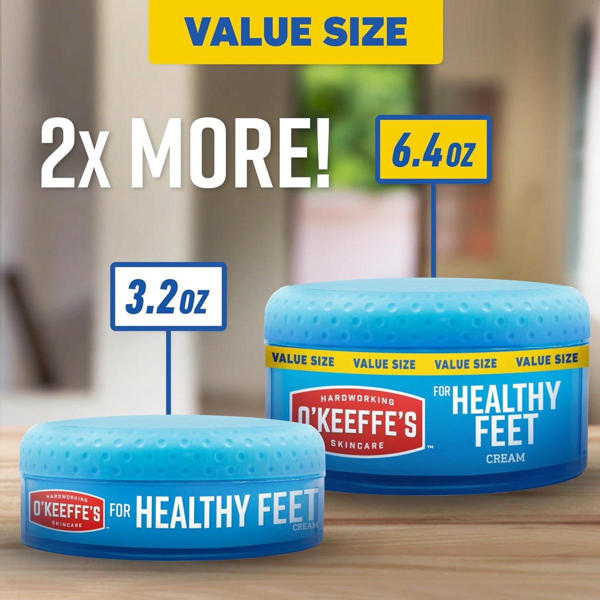 Crema para pies O'Keeffe's para pies saludables - frasco de...