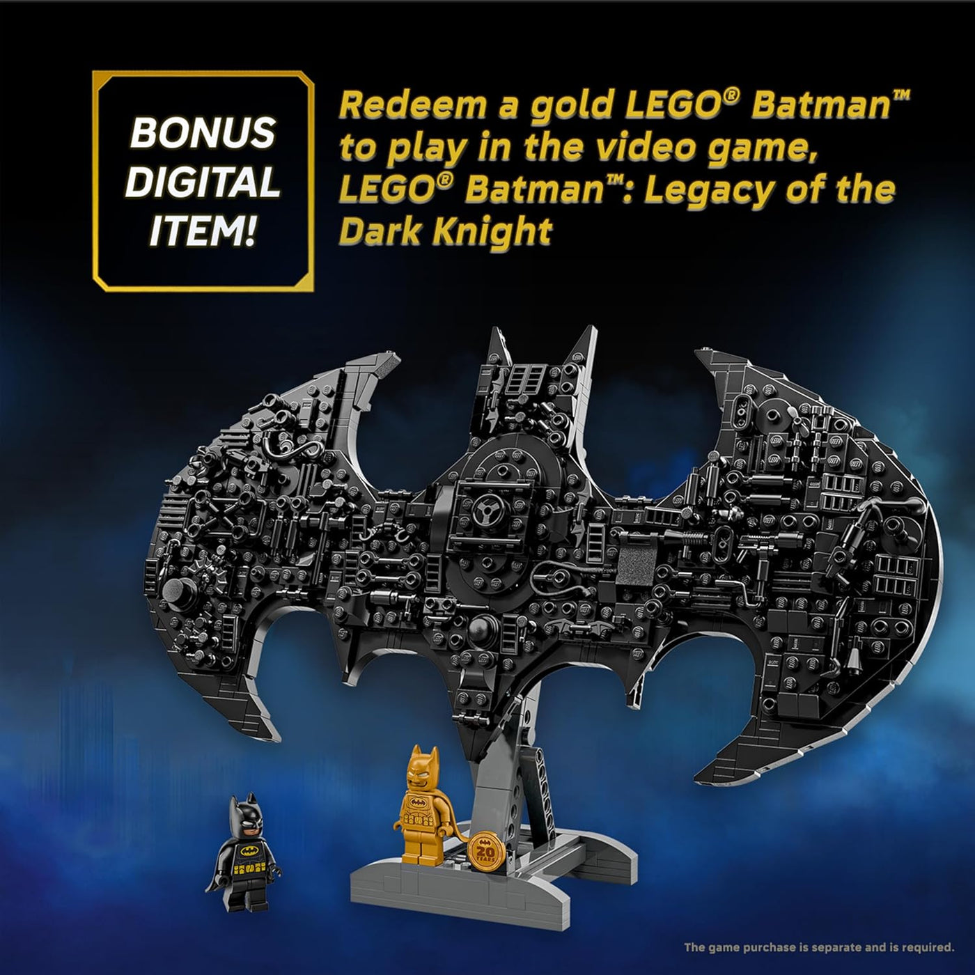 LEGO DC Batman: Juego de Construcción del Logo de Batman - Decoraci...