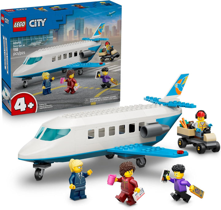 LEGO City Avión de Pasajeros 60492 | Juguetes de construcción para...