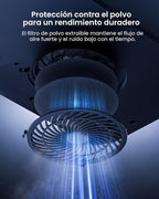 llano V12 Ultra Base de Refrigeración para Portátil con Control Inteligente por Software Ventilador para Laptop