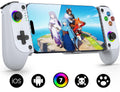 Mocagen MC1 Controlador de Teléfono para iPhone y Android – Agarre ergonómico, baja latencia, compatible con funda, Controlador móvil Bluetooth con joysticks de efecto Hall, Turbo, compañero de viaje portátil para coche/ocio