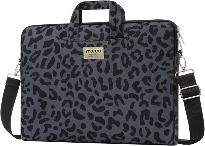MOSISO Bolsa de hombro para laptop, bolsas de computadora de 15.6 p...