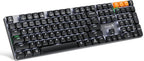 ProtoArc Teclado mecánico Bluetooth retroiluminado K310 Pro, lineal y