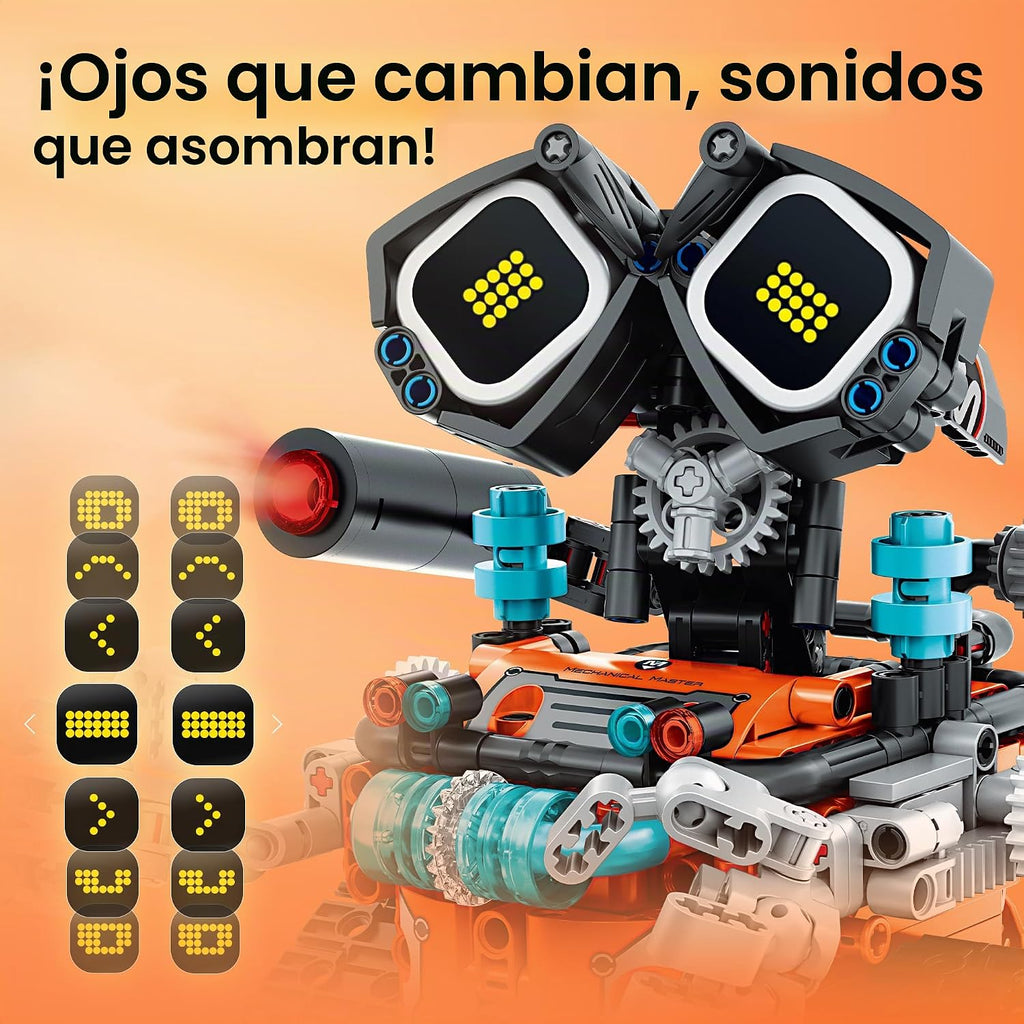 Sillbird Kit de construcción de robot con control remoto STEM regalo para