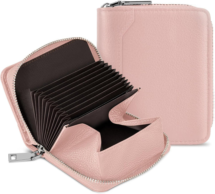HUANLANG Billetera para hombre con bloqueo RFID, multitarjetero, bi...