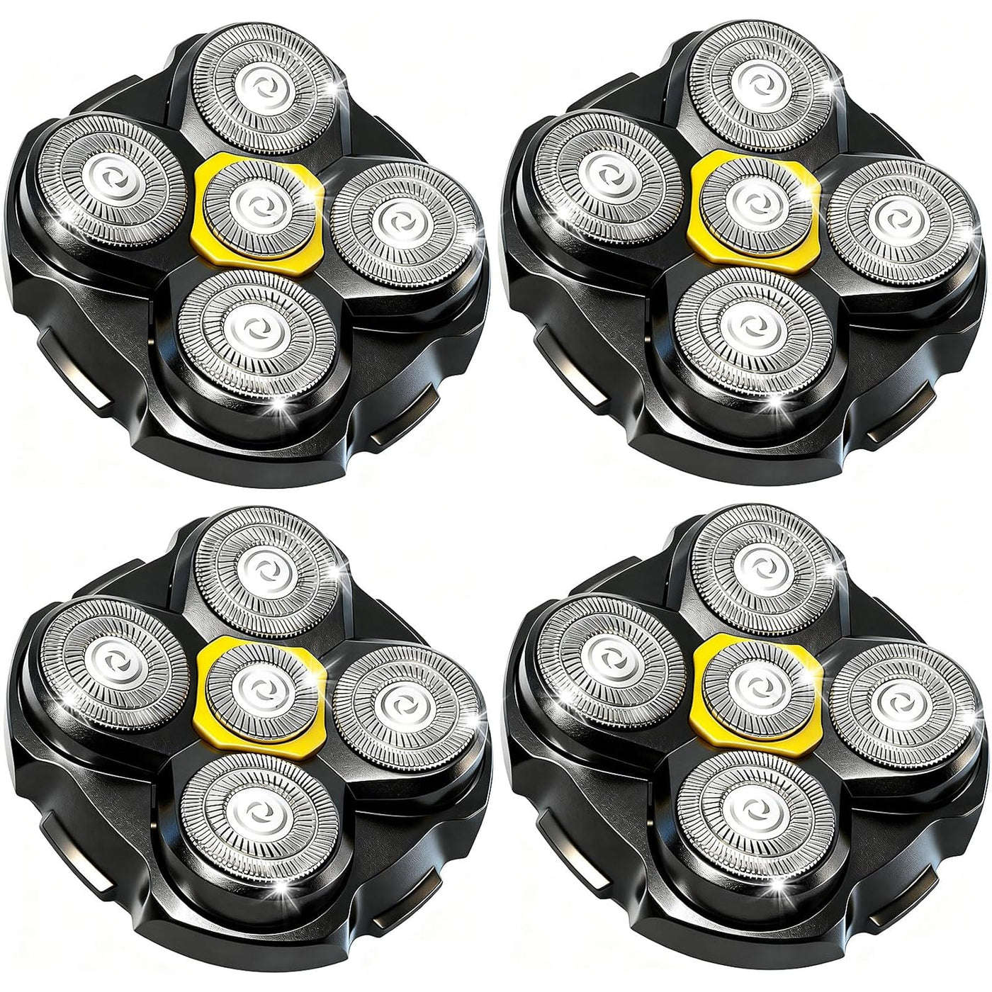 Cabezal de repuesto para afeitadora de titanio MicroTouch, negro, 4...