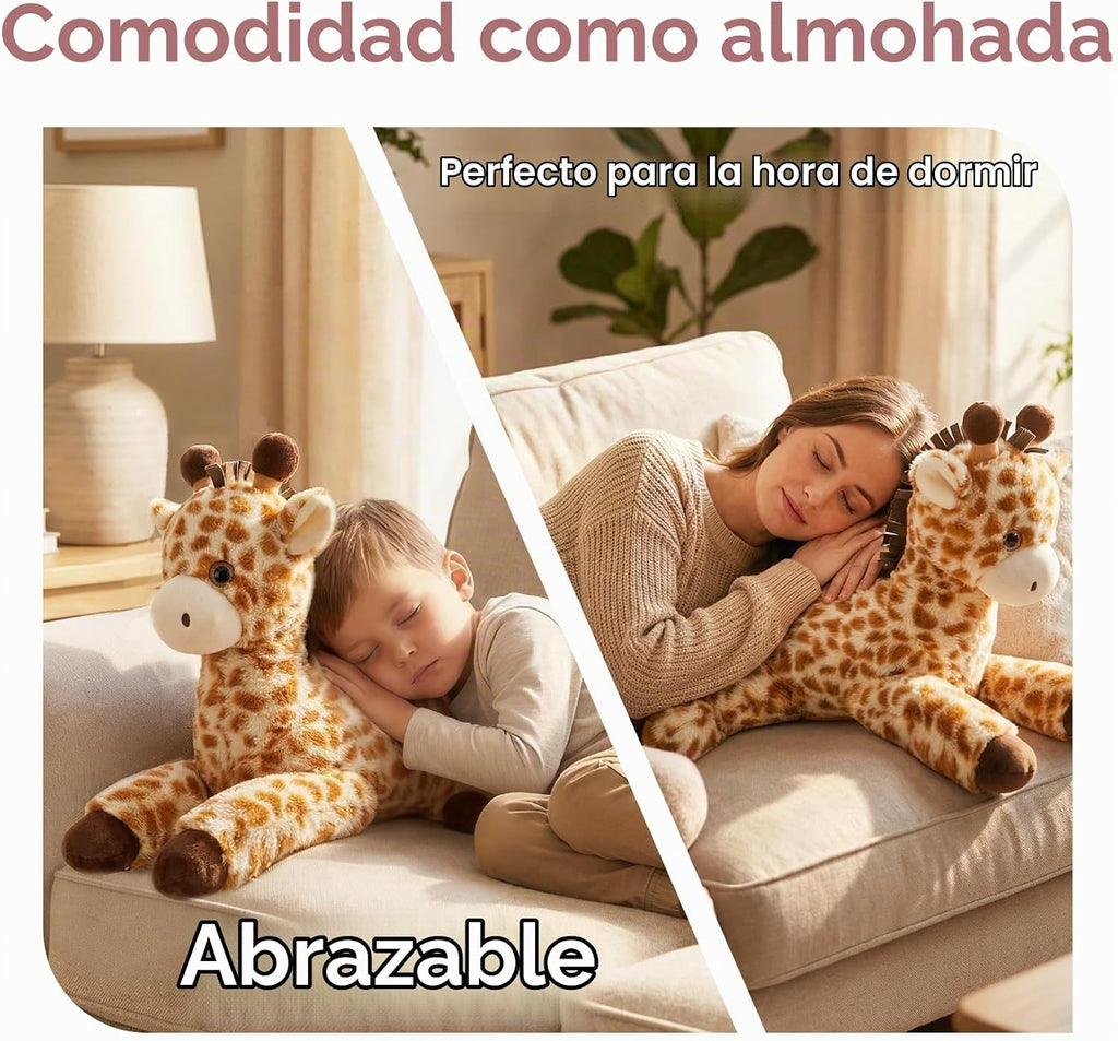 Niuniu Daddy Animales de peluche con peso, 20 en 3.3 libras, felpa calmante