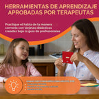 299 tarjetas flash de construcción de vocabulario, tarjetas de fotos educativas para el hogar, materiales de terapia del habla, materiales de enseñanza de ESL incluye emociones, elementos que van