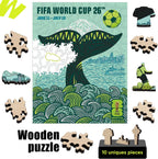 Copa Mundial de la FIFA 2026 200 piezas rompecabezas de madera Seattle City