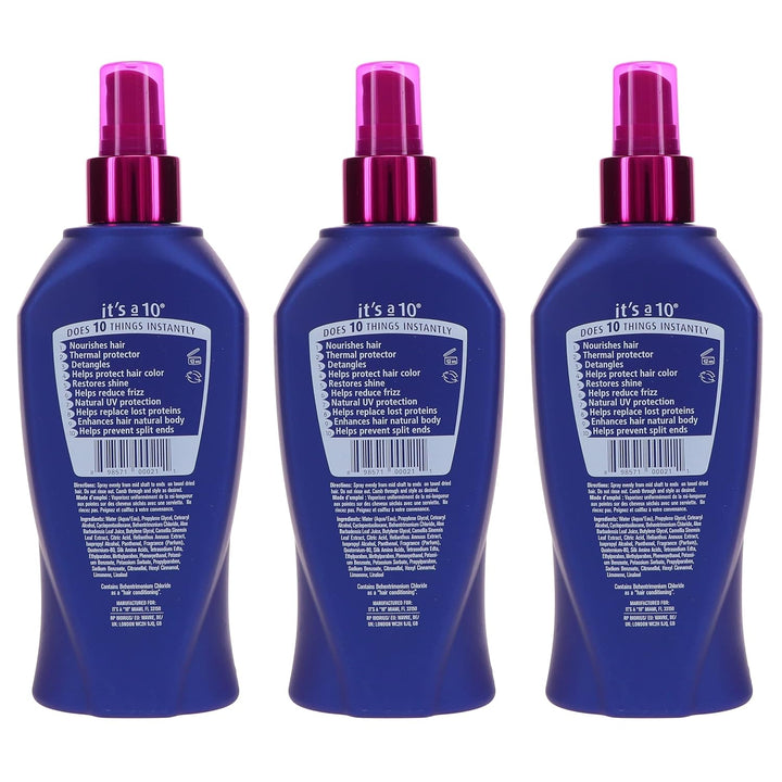 It's a 10 Haircare Miracle Leave-In producto, 10 onzas líquidas...