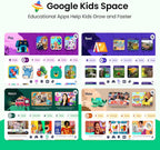 Tablet para niños 2025, tableta Android 15 de 10.1 pulgadas para niños, Azul