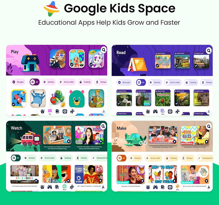 Tablet para niños 2025, tableta Android 15 de 10.1 pulgadas para ni...