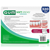 GUM Soft-Picks Original, púas dentales fáciles de usar para limpiez...