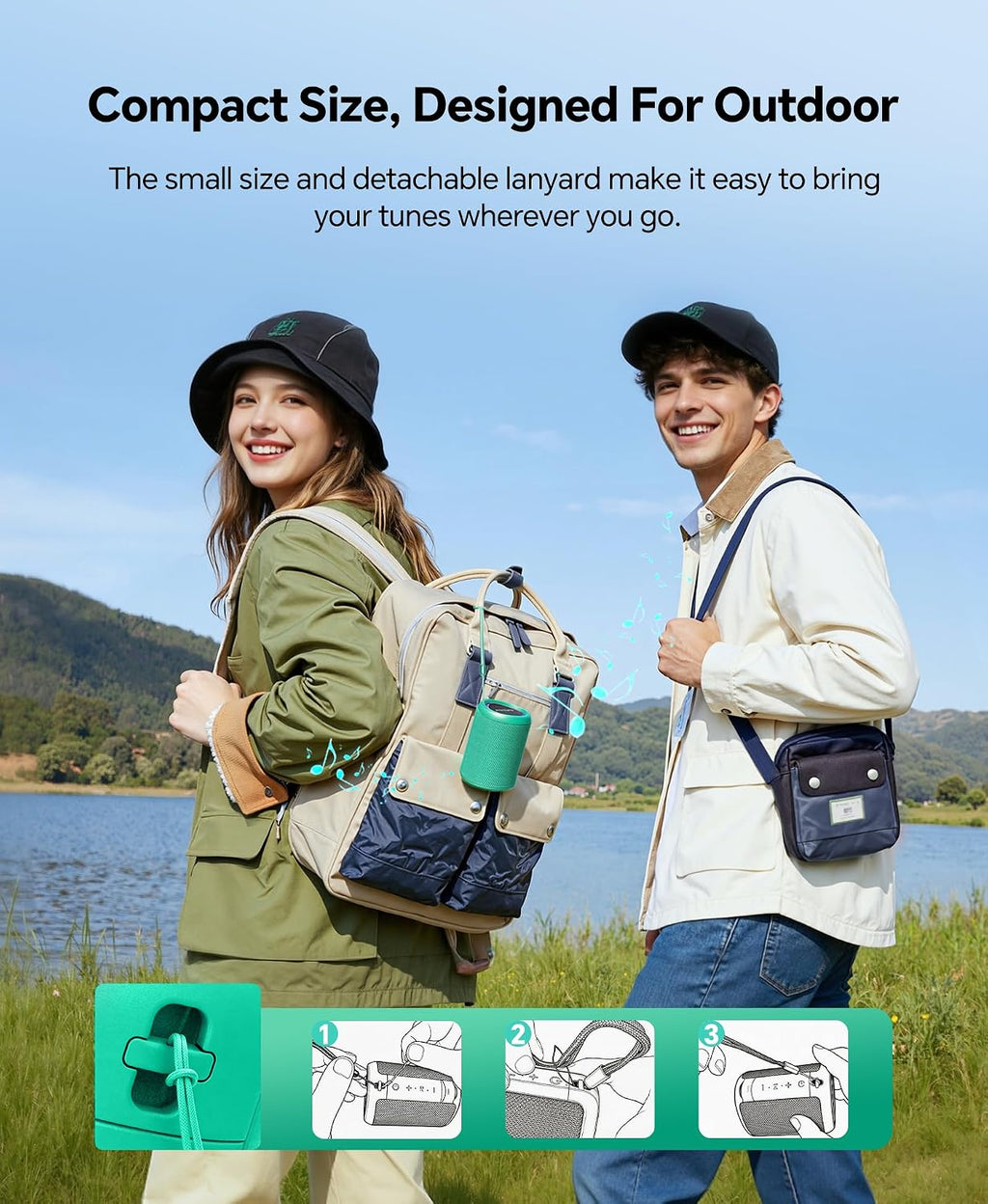 Ideas de regalo de altavoz Bluetooth portátil: esenciales de viaje al aire