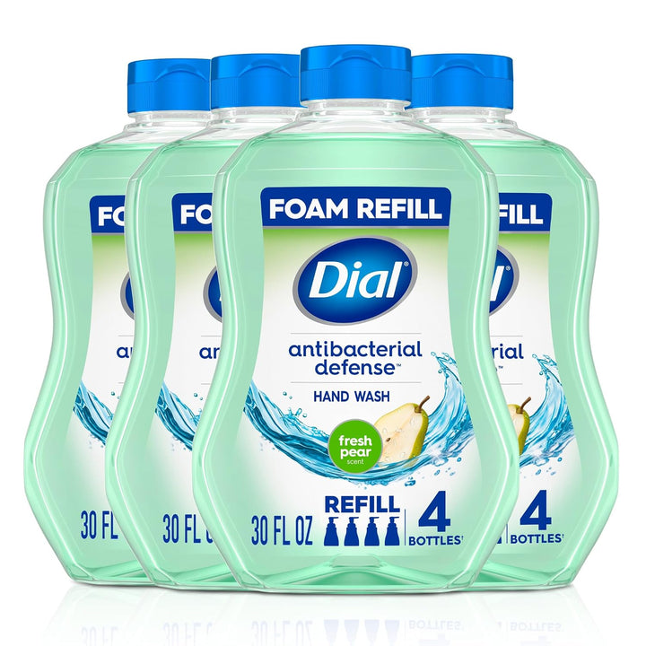 Dial Antibacterial Defense - Jabón de manos espumoso + aloe, aroma...