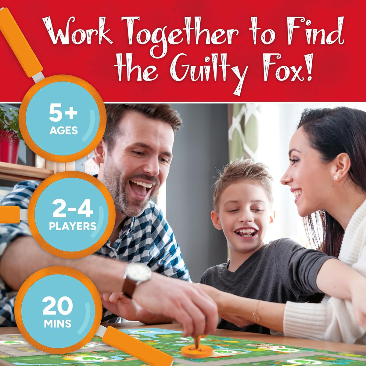 Outfoxed! Juego de mesa.