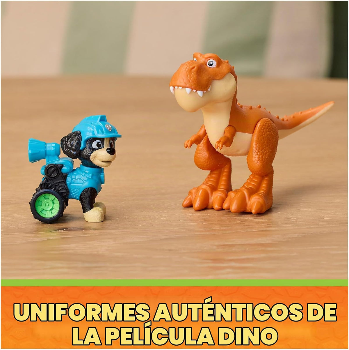 PAW Patrol The Dino Movie Dino Adventure Pack con 6 figuras de juguete