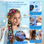 AOSITE Hair Bedazzler para niñas de 3 a 12 años, juguete de gemas para el