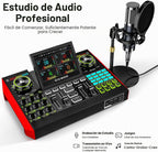 TENLAMP G10 Creator Audio Mixer Bundle con micrófono para streaming