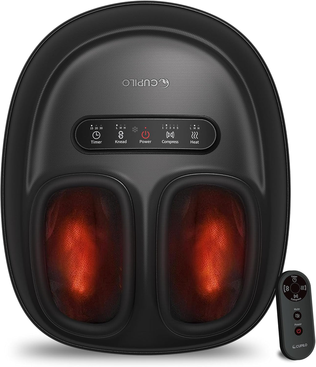 Masajeador de pies con calor para neuropatía, actualizado 2026 y