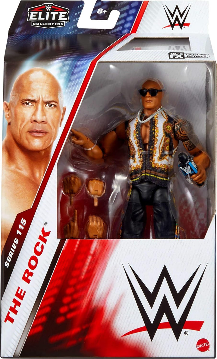 Mattel WWE Elite - Figura de acción y accesorios, serie #115 colecc...