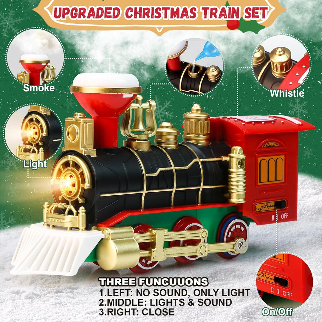 Juego de tren de Navidad Juguetes de tren colgante