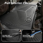 OEDRO Alfombrillas para Ford F-150 2015-2026 SuperCrew Cab 1er Banco