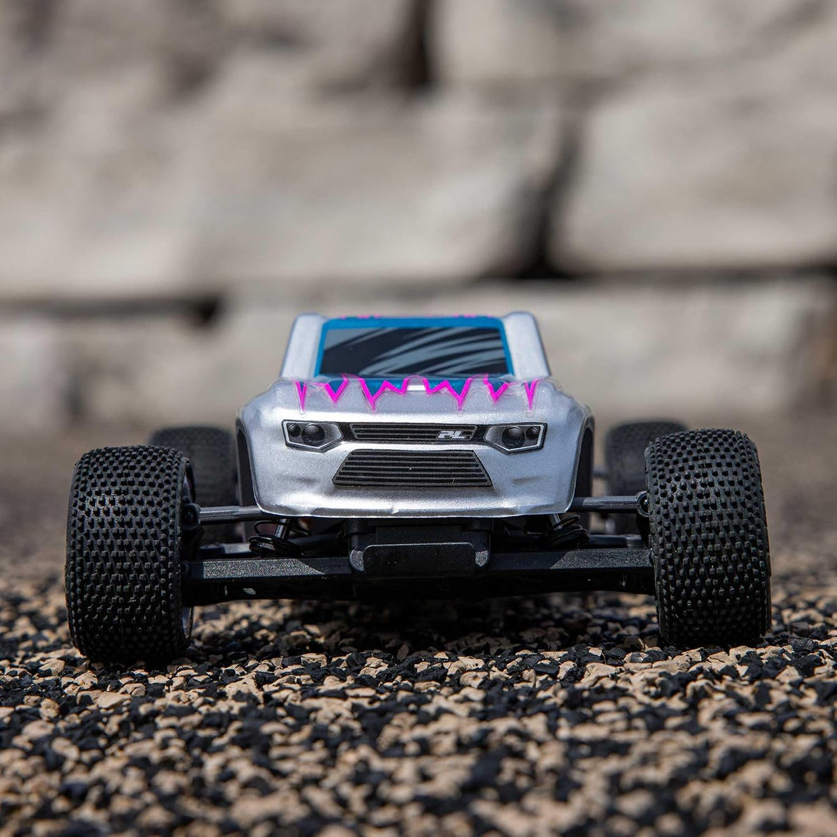 Losi Micro-T 1/28 2 Wheel Drive Silver RTR LOS-1392T2