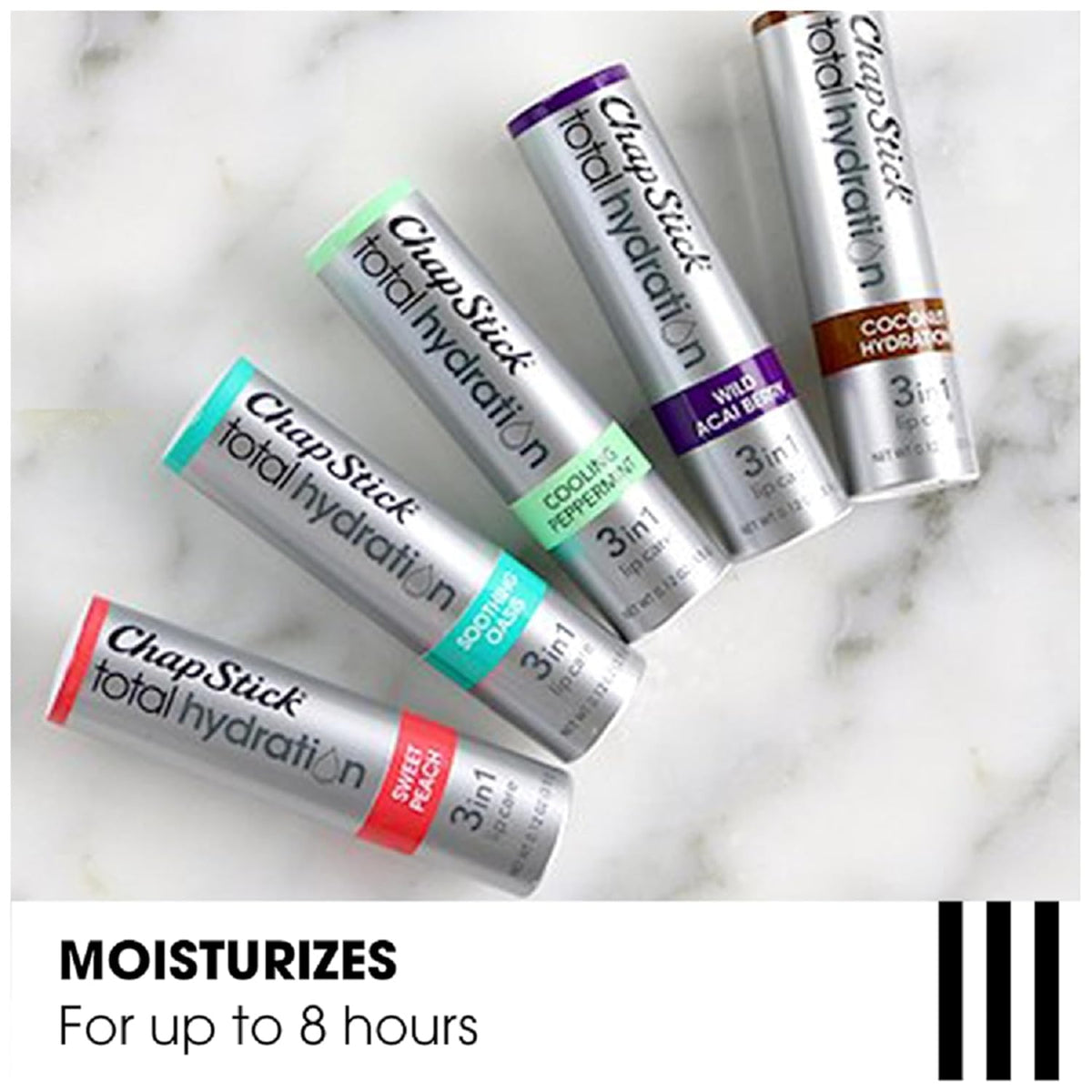 ChapStick Total Hydration Soothing Oasis - Tubo de bálsamo labial h...