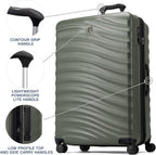Travelpro Maxlite Air V2 Maleta de rueda giratoria con carcasa rígida ampliable, Verde pizarra