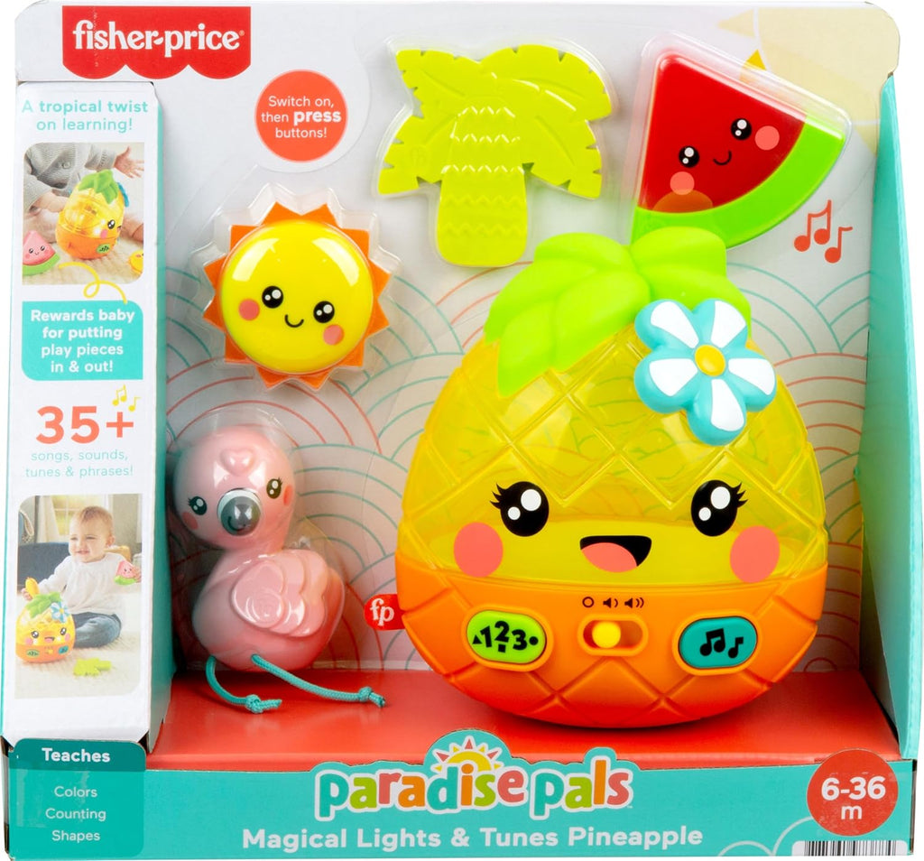 Fisher-Price Paradise Pals Magical Lights & Tunes Piña, juguete de