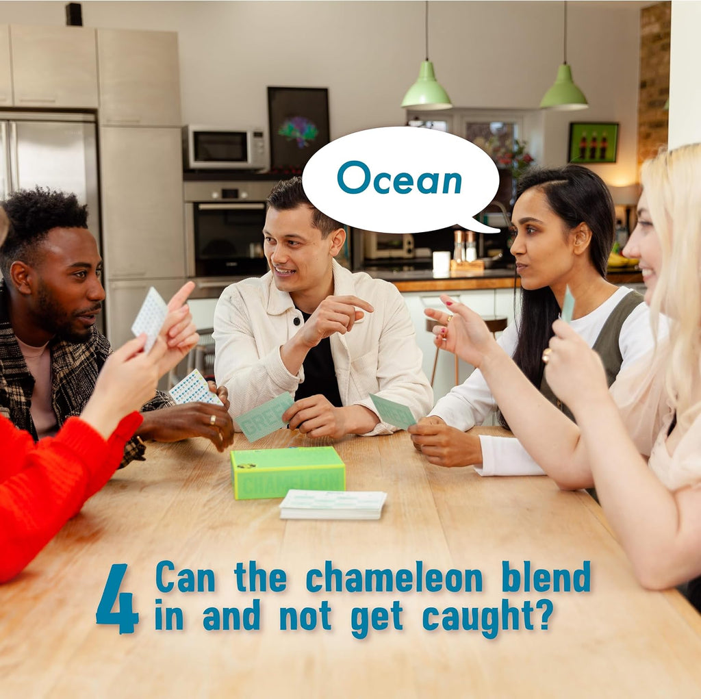 The Chameleon + Herd Mentality | Paquete galardonado de juego familiar y de fiesta para adultos, adolescentes y niños | Divertidos juegos de farol y adivinanzas para la noche de juegos | Incluye