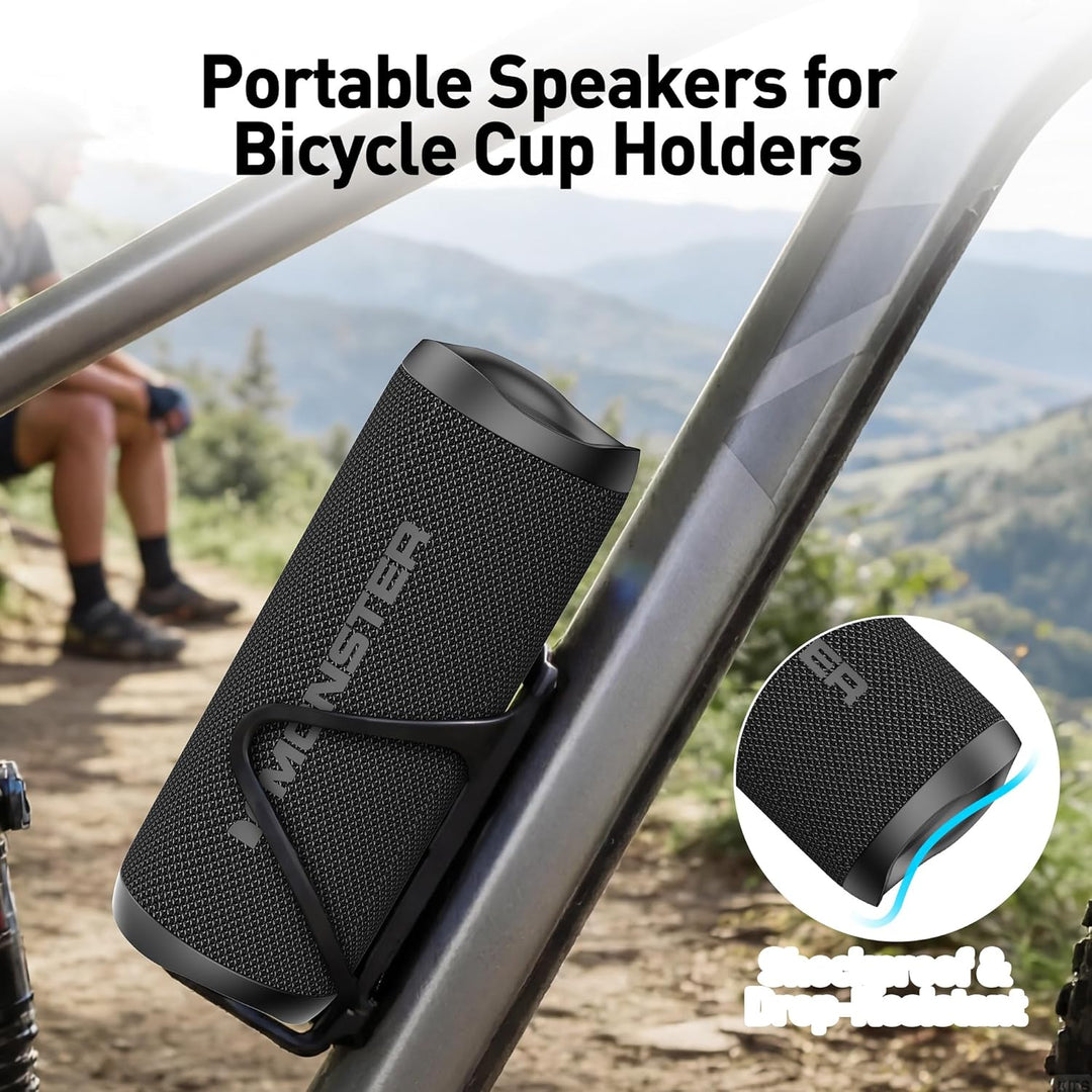Monster Altavoz Bluetooth, altavoces Bluetooth portátiles inalámbri...