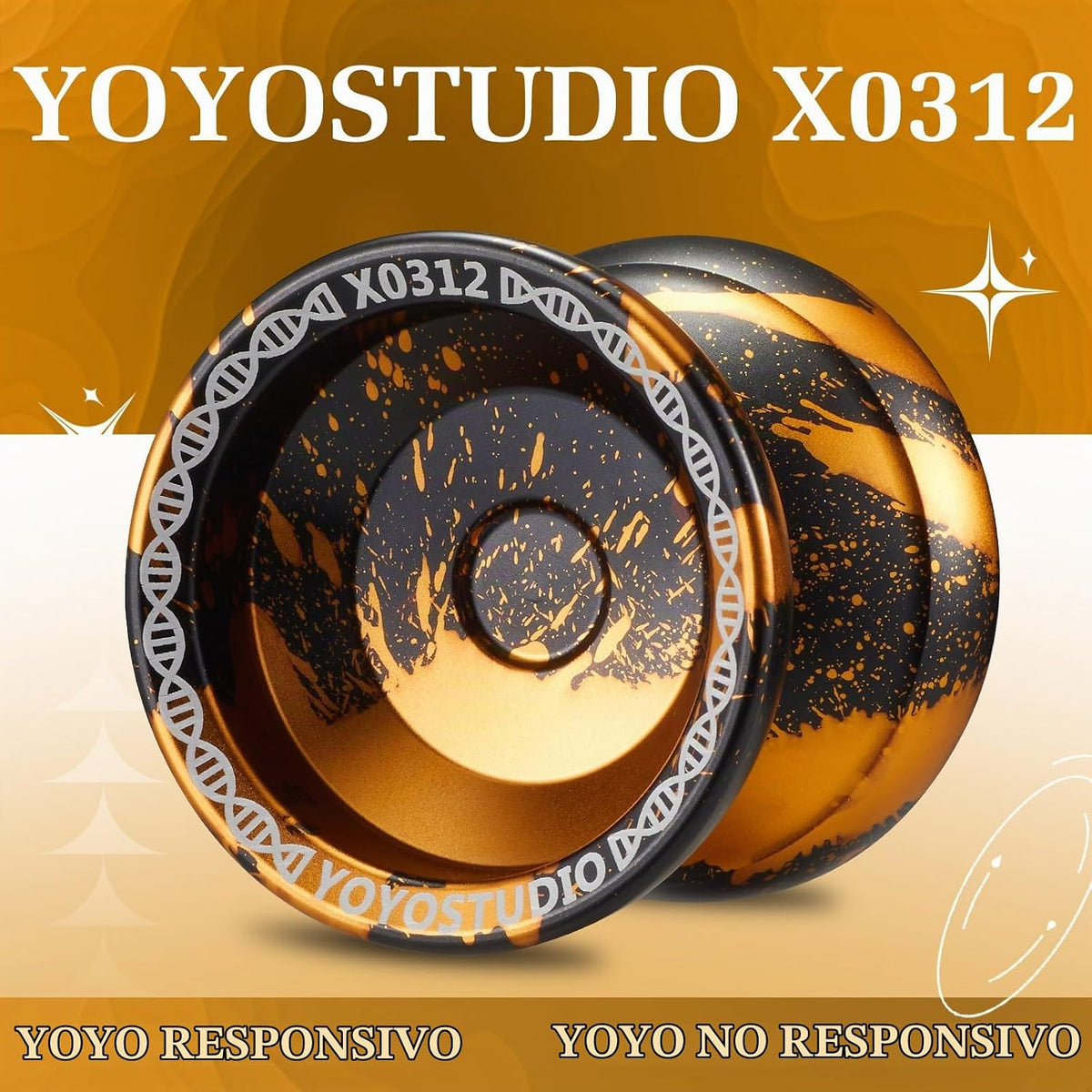 YOYOSTUDIO X0312 Yoyo Professional Responsive Yoyo para Kids 8-12 & Adults