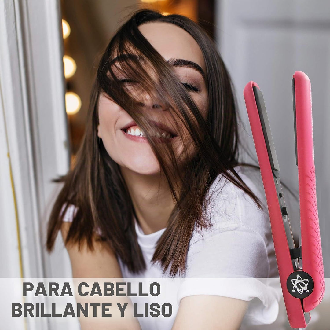 Evalectric Classic Styler - Plancha plana de cerámica de 1.25 pulga...
