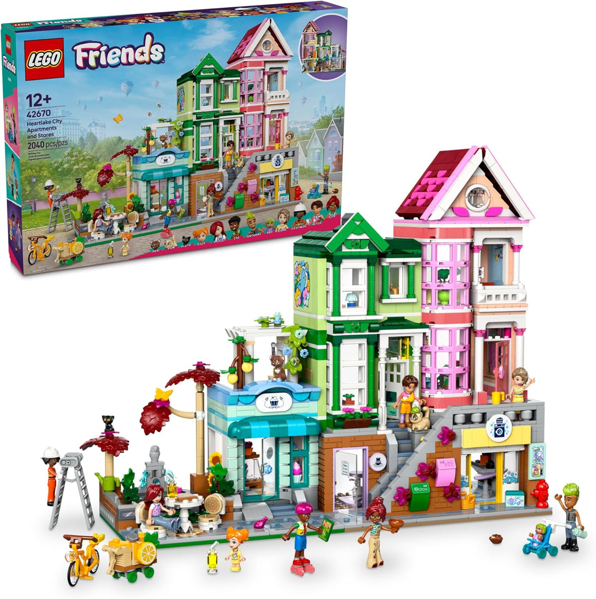 LEGO Friends Heartlake City Apartments and Stores - Juego