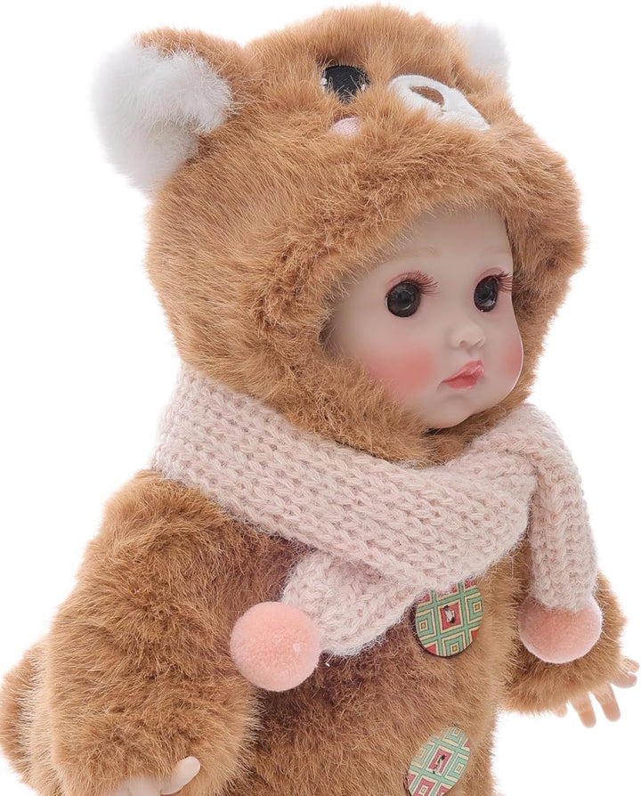 Cloveray Baby Dolls, 15 Inch Realistic Soft Body Baby Doll Real Lif...