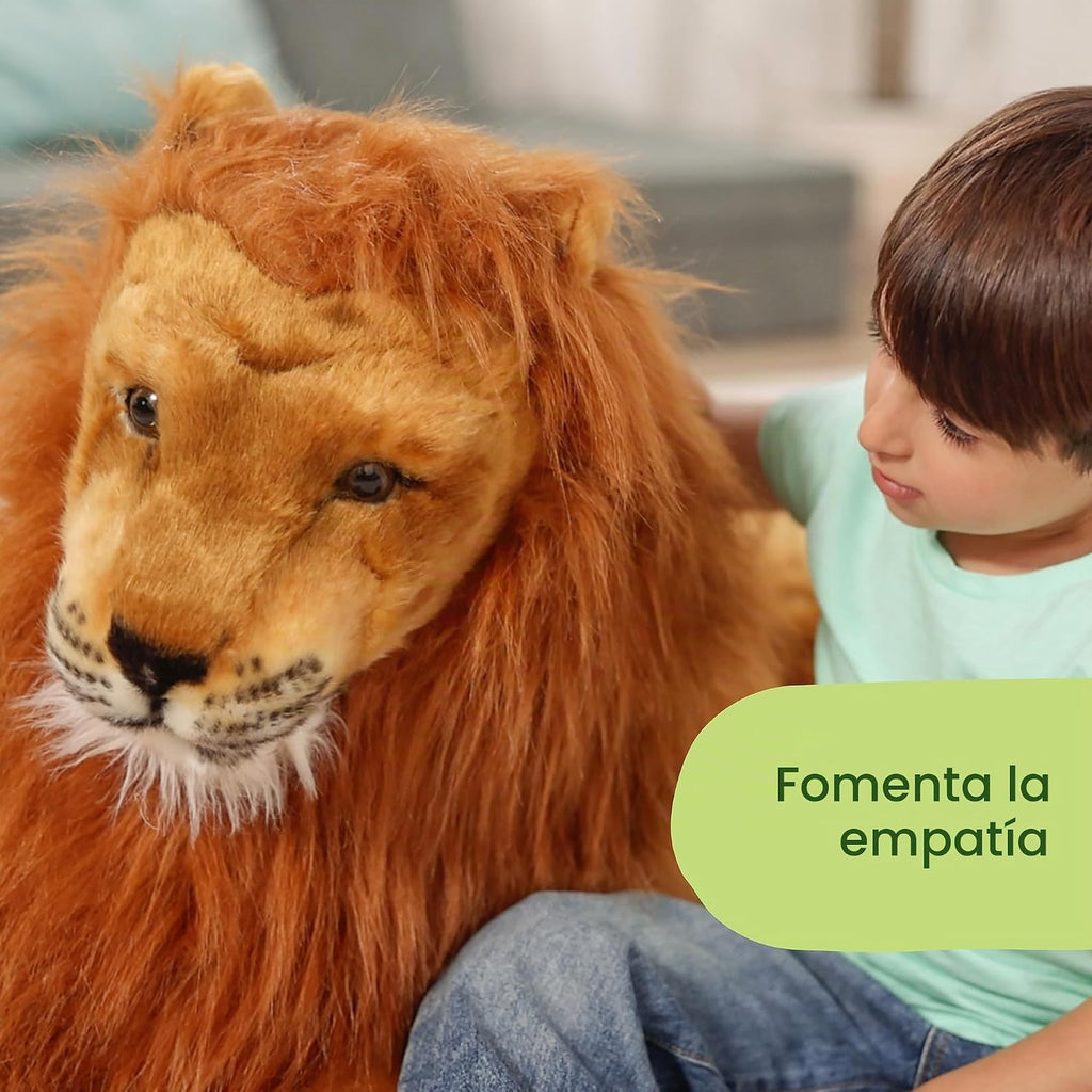 Melissa & Doug - León de peluche grande