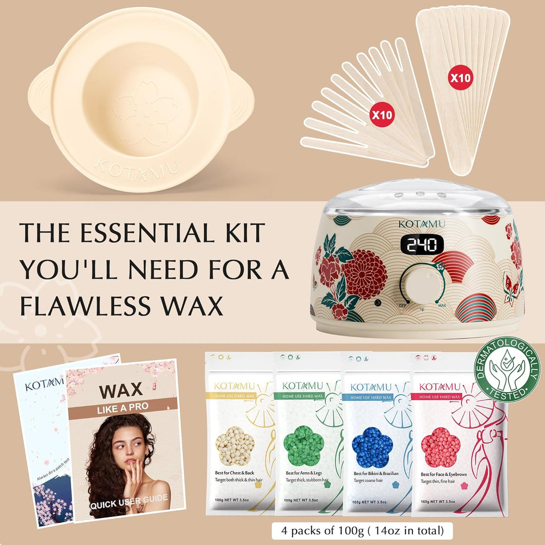 KOTAMU Kit de depilación para mujeres-10