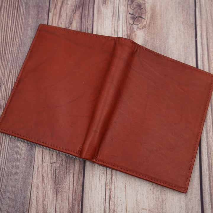 ag wallets Cartera europea hipster de cuero con bloqueo de señal RF...