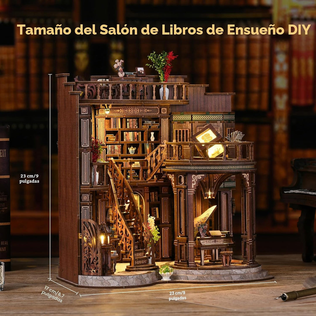 3DVASE Rincones de Libros para Adultos, Kit de Rincón de Libros en...