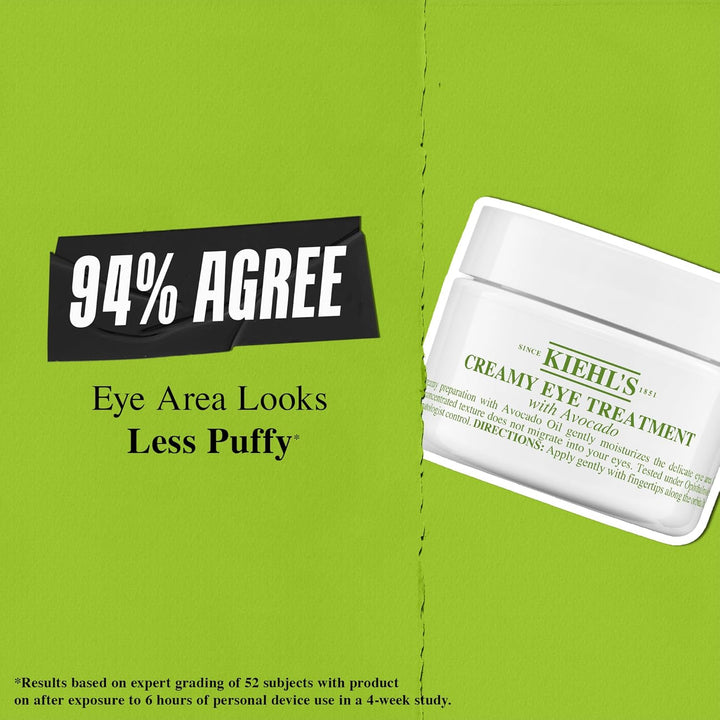 Kiehl's Tratamiento de ojos de aguacate, crema debajo de los oj...