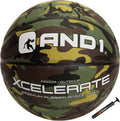 AND1 Xcelerate - Balón de baloncesto de goma, tamaño reglamentario oficial
