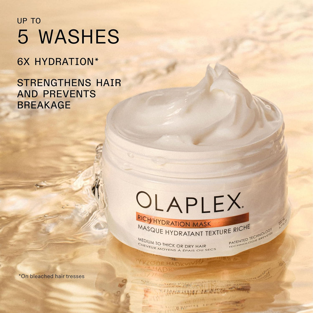 Olaplex Máscara de Hidratación Rica: Máscara de Sellado de Cutícula...