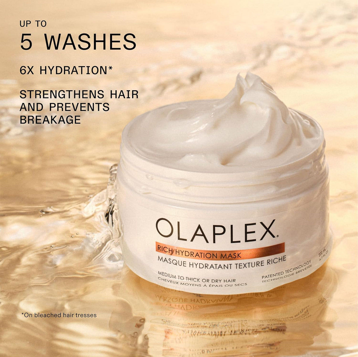 Olaplex Máscara de Hidratación Rica: Máscara de Sellado de Cutícula...
